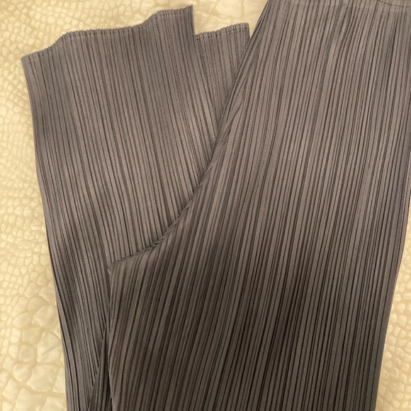 Issey Miyake Pleats Please straight leg pants - Picture 4 of 5